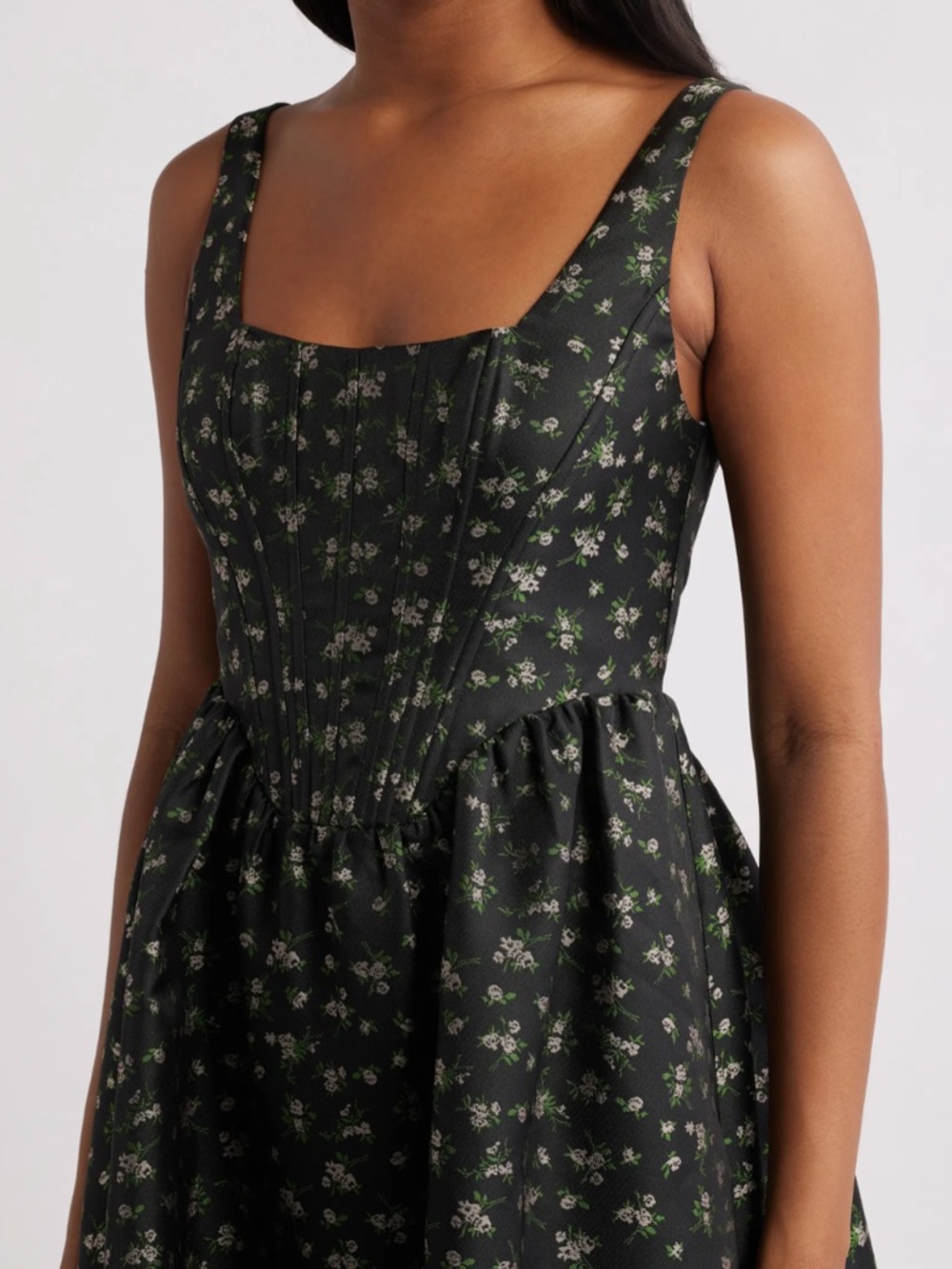 Lulus Celine Bustier Midi Dress - Picture 10 of 11